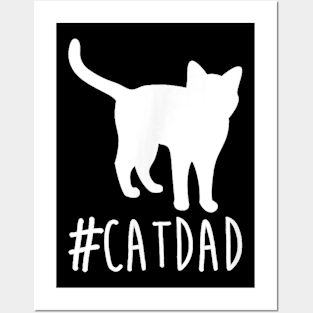 Catdad .Cat Dad . Posters and Art